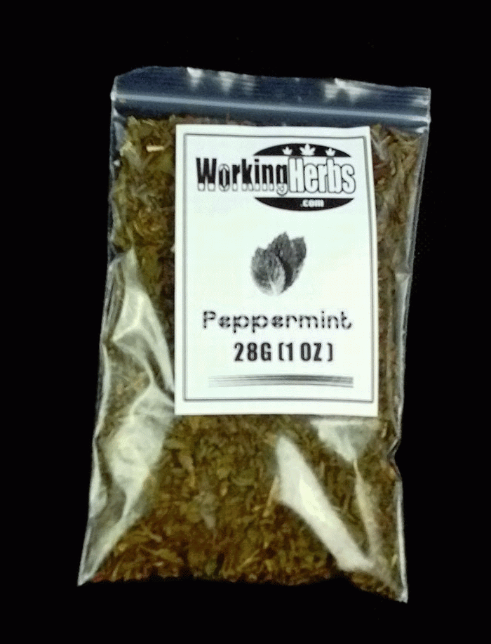 Peppermint Leaf Cut n Sifted Mentha piperita 1OZ bag